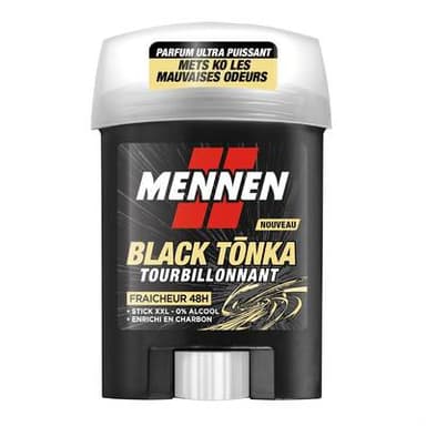 Mennen Déodorant Stick Black Tonka, 60ml