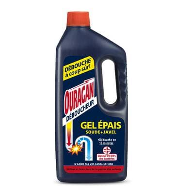 Ouragan Gel déboucheur, 1l