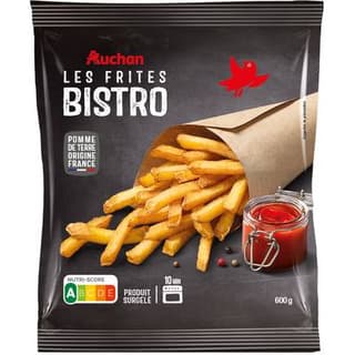 Auchan Frites bistro, 600g