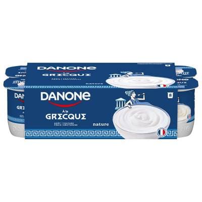 Danone Yaourt à la Grecque nature, 8x110g