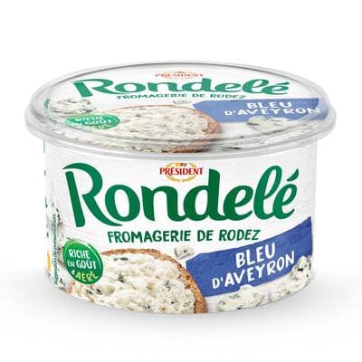 Rondelé Fromage frais au Bleu d'Aveyron, 125g