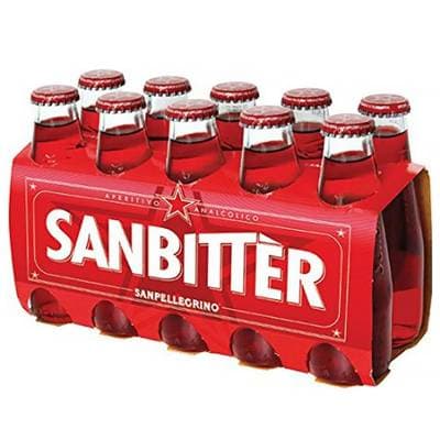 Sanbitter Bitter amer sans alcool, 10x10cl