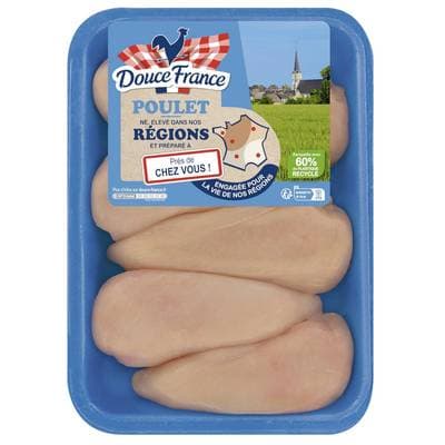 Douce France Filet de Poulet Blanc, environ 700g