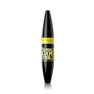 Gemey Maybelline Mascara yeux volum colossal go extrême perfecto noir nu, Noir extrême