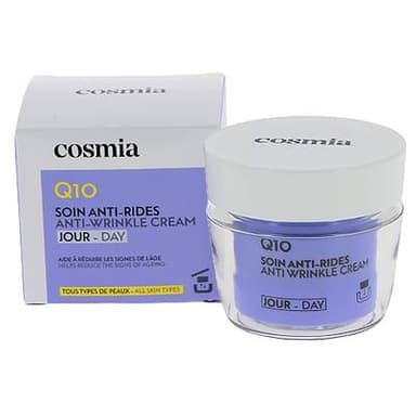 COSMIA Crème de jour visage anti-rides Q10, 50ml