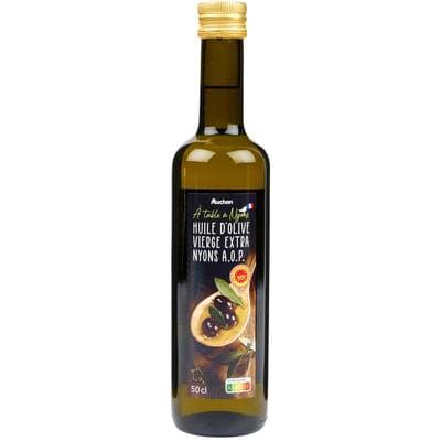 Auchan Terroir Huile d'Olive vierge extra AOP Nyons, 50cl