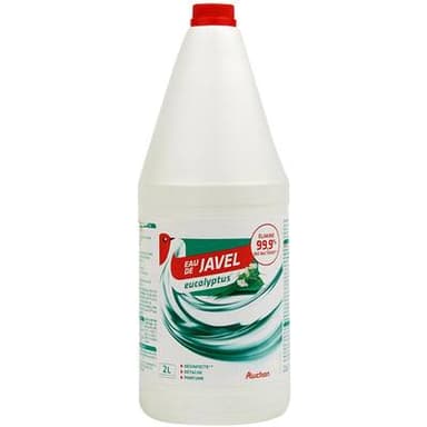 Auchan Eau de javel à l'eucalyptus, 2L