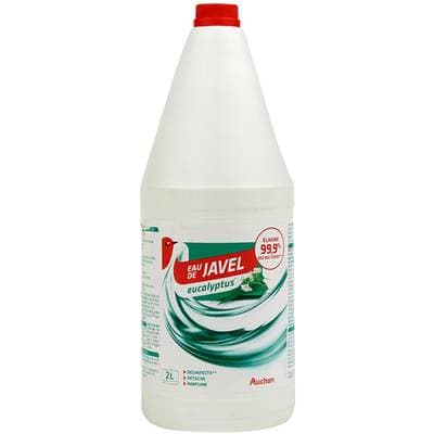 Auchan Eau de javel à l'eucalyptus, 2L