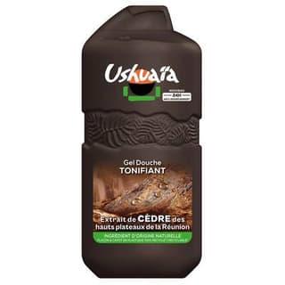 Ushuaïa Gel Douche Tonifiant Extrait de Cèdre, 280ml