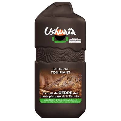 Ushuaïa Gel Douche Tonifiant Extrait de Cèdre, 280ml