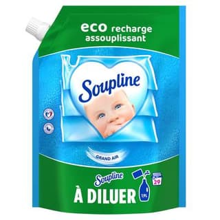 Soupline Assouplissant Grand Air recharge, 600ml