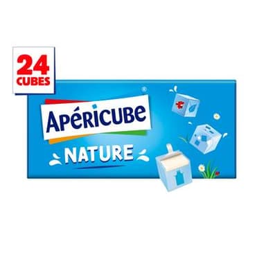 Apéricube Minis Fromages Nature, 24 cubes - 125g
