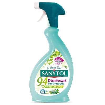 Sanytol Spray Désinfectant Multi-Usages Protection - Eucalyptus, 500ml