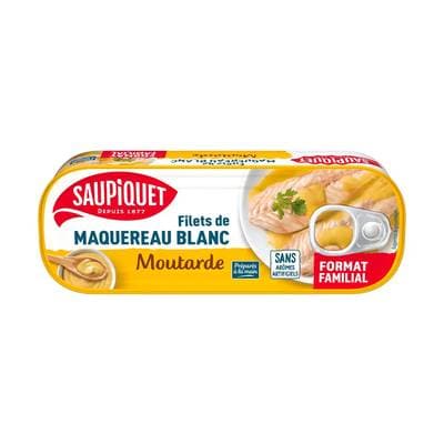 Saupiquet Filets de Maquereaux à la moutarde, 226g