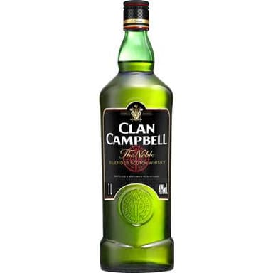 Clan Campbell Blended scotch whisky 40°, 1L
