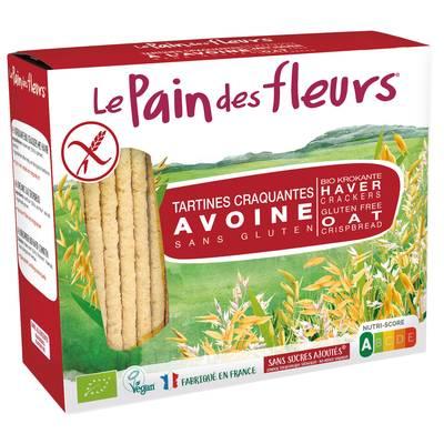 Le pain des fleurs - Tartines craquantes avoine bio