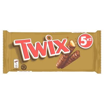 Twix Barre Chocolaté, 5x50g