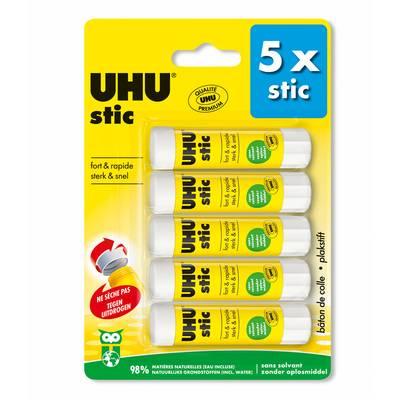 4026700348002 - Uhu - 5 Bâtons de colle blanche
