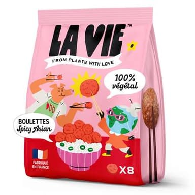 La Vie Boulette Végétale Spicy Asian, 200g