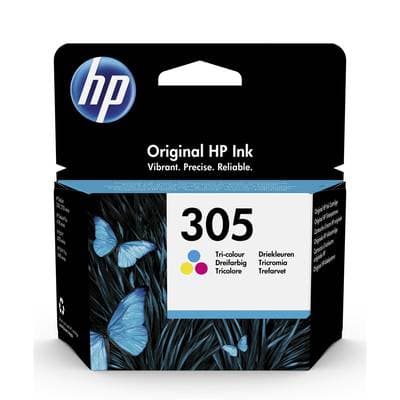 Hewlett packard Cartouche d'encre couleurs 305, 1  cartouche