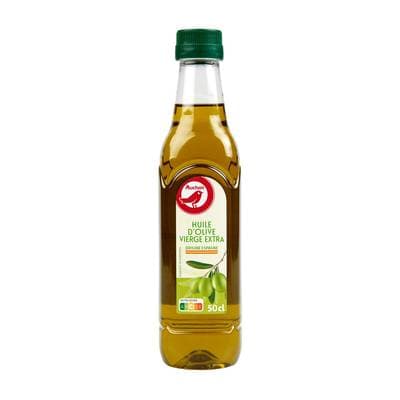 Auchan Huile d'Olive vierge extra origine Espagne bouteille plastique, 50cl