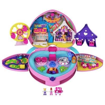 0887961829402 - Polly Pocket - Mattel - Fête foraine transportable Polly Pocket- Gkl60