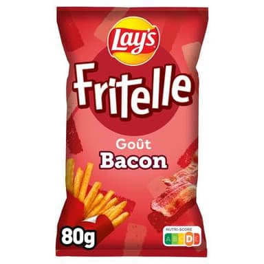Lay's Fritelle Goût bacon, 80g