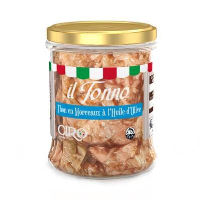 Ciro Filets de Thon en morceaux à l'huile d'olive, 200g