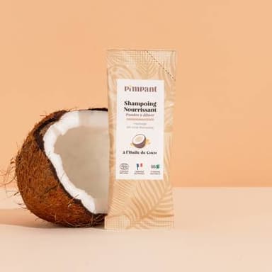 Pimpant Shampoing Nourrissant  recharge à l'huile de coco, 1 recharge