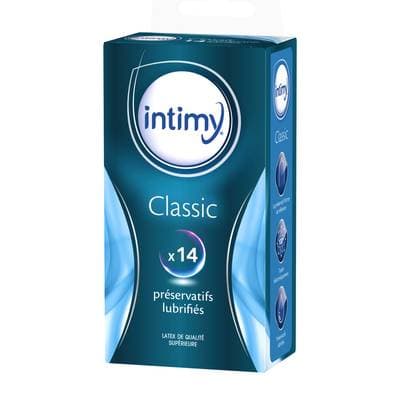 Intimy Préservatifs classic, 14 préservatifs