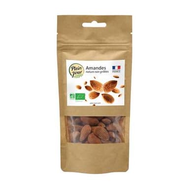 Plein Jour Amandes Française Nature, Bio, 90g