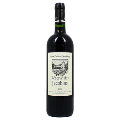 Saint Emilion Grand Cru AOC Réserve des Jacobins, 75cl