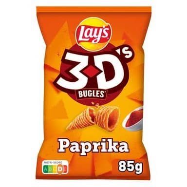 Lay's 3D'S goût paprika, 85g