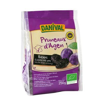 Danival - Pruneau d'Agen bio entier très gros cal 44/55 IGP