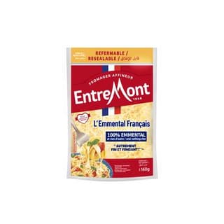Entremont Emmental râpé Français, 160g