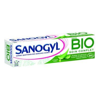 Sanogyl Dentifrice Soin Complet Haleine Fraîche Aloe Vera Bio, 75ml