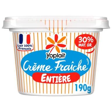 Yoplait Crème fraîche épaisse 30%mg, 190g