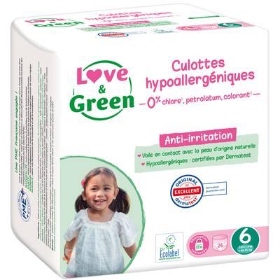 Love & Green - Couches-Culottes Écologiques T6 16kg et +