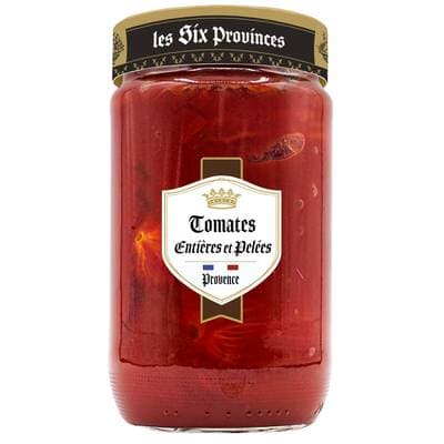 Les Six Provinces Tomates Entières Pelées de Provence, 660g