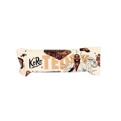 Koro Barre protéinée vegan au chocolat brownie Teddy Riner, 55g