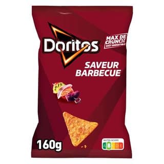 Doritos Saveur Barbecue, 160g