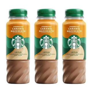 Starbucks Caramel macchiato - café frais, Lot de 3x220ml
