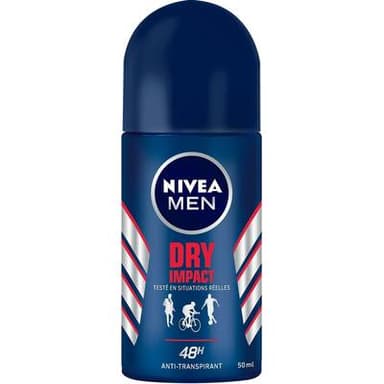 Nivea Men Déodorant bille 48h Dry Impact, 50ml