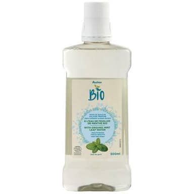 Auchan Bain de bouche Menthe, 500ml