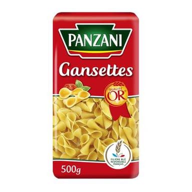 Panzani Pâtes Gansettes, 500g