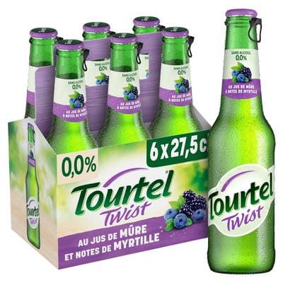 Tourtel Twist mûre myrtille 0.00°, 6x27,5cl