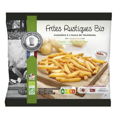 La Ferme Des Gourmets Frites Rustiques Bio, 450g