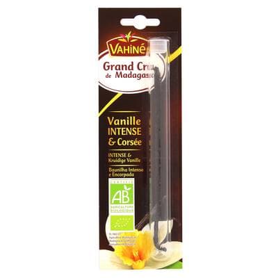 Vahine Vanille intense et corsée bio, 3g
