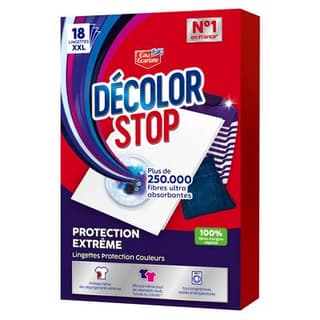 Decolor stop Lingettes Décolorations Protextion Extrême Couleur, 18  lingettes