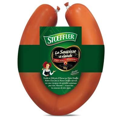 Stoeffler La Saucisse de Viande, 900g